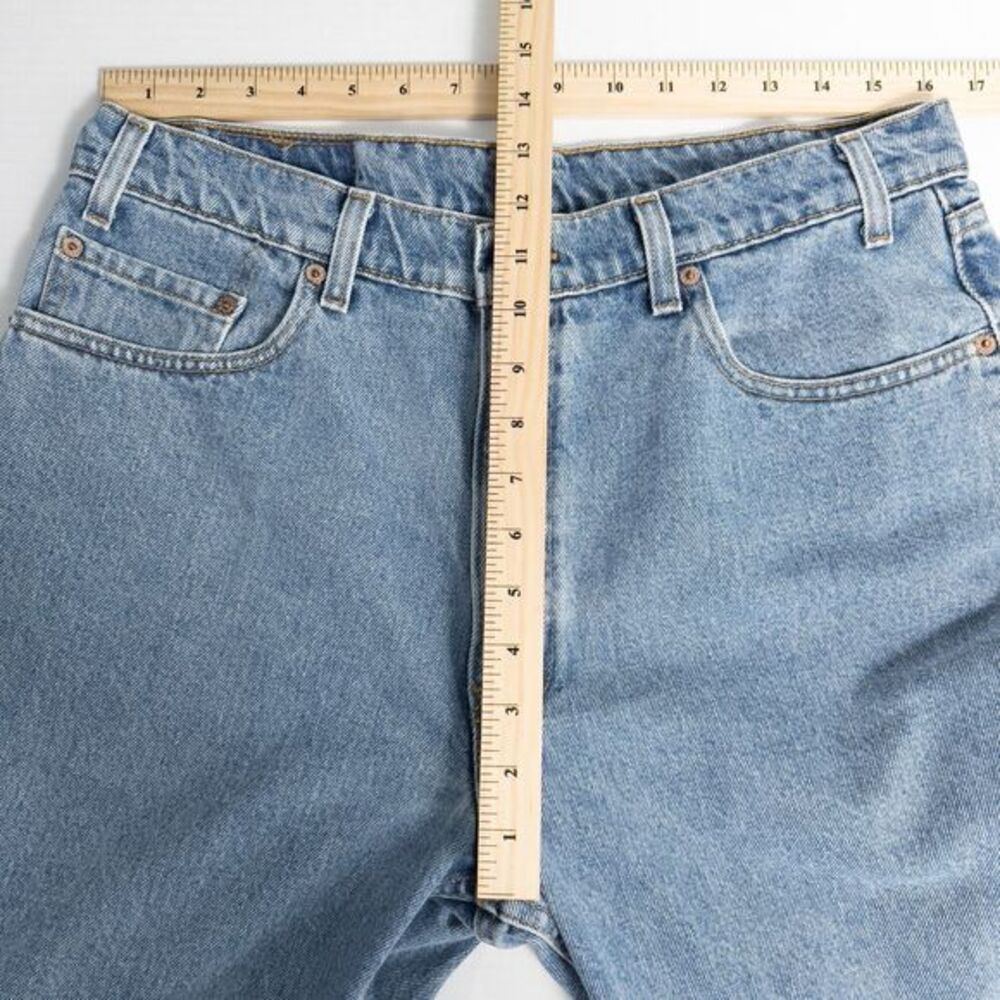 Vintage Levis 550 Relaxed Fit Blue Jeans‎ 1998 Size 36x32 (Actual 33x31.5) 90s - Picture 5 of 16